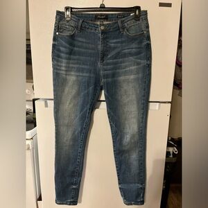 Judy Blue Women’s Plus Skinny Fit‎ Mid Rise Med Wash Jeans Style JB8859 - 15/32
